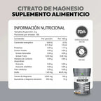 NATSA Citrato de Magnesio 500 g | Grado Alimenticio