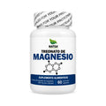 NATSA Treonato de Magnesio 1000 mg 60 Cápsulas | Sabor Natural | 30 Porciones | 80 mg de Magnesio Elemental por Porción | Apoyo al sistema nervioso y función muscular | Suplemento alimenticio