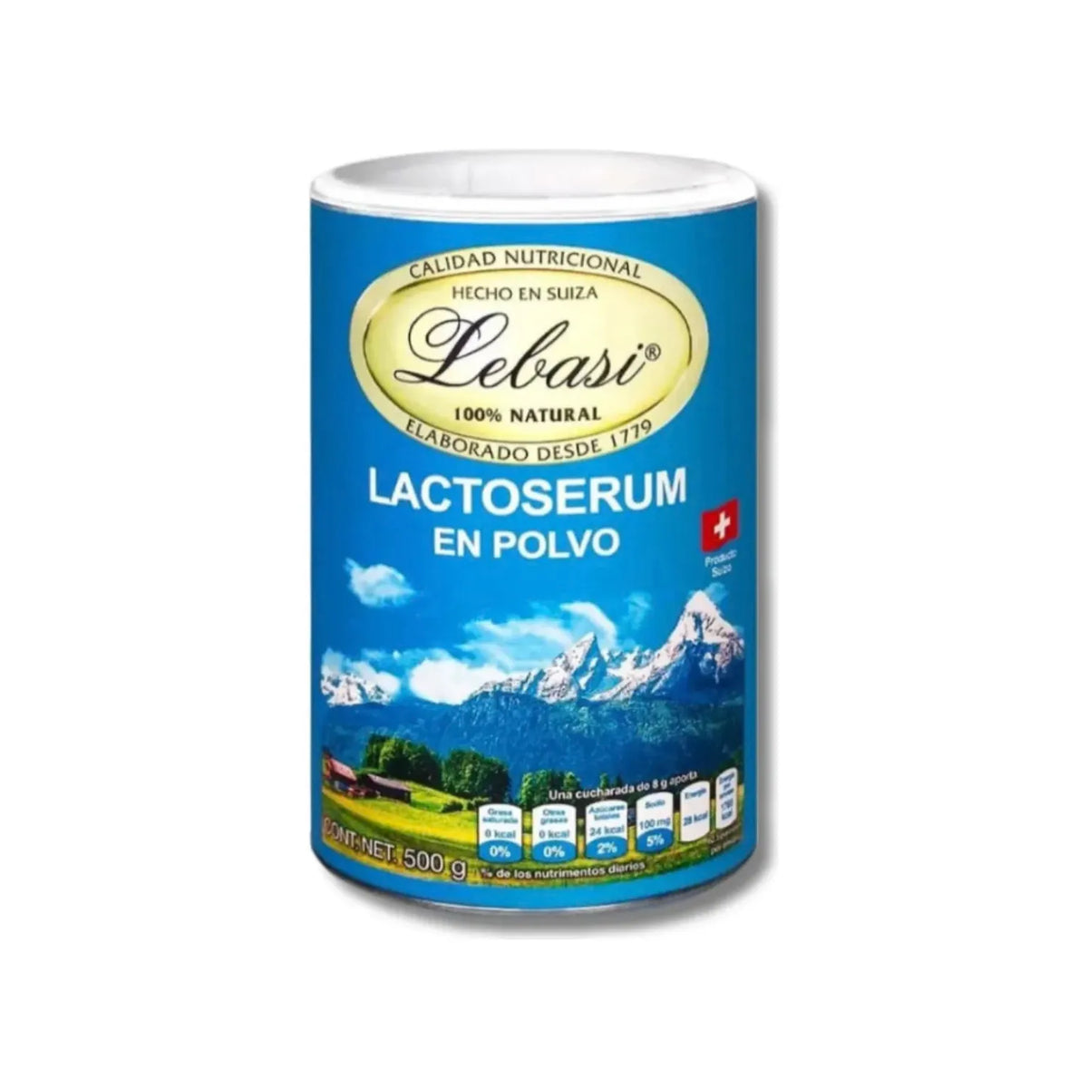 Lebasi Lactoserum En Polvo Suizo 500 Gr