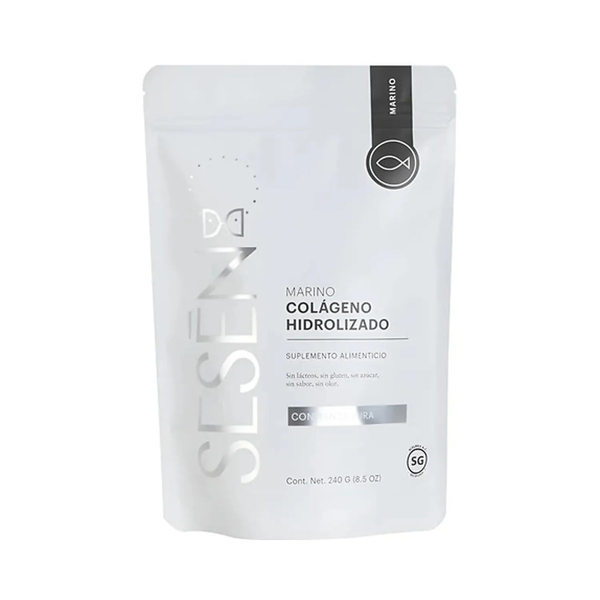 Sesen Marino | Colágeno Hidrolizado con Péptidos Bioactivos | 240 g | Piel y Articulaciones | Suplemento Alimenticio