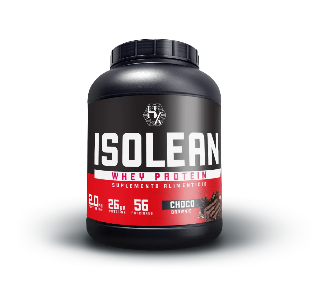 Holix Lab ISOLEAN Whey Protein, 26 g Proteína por Porción, 2 kg, 56 Porciones Sabor Choco Brownie.