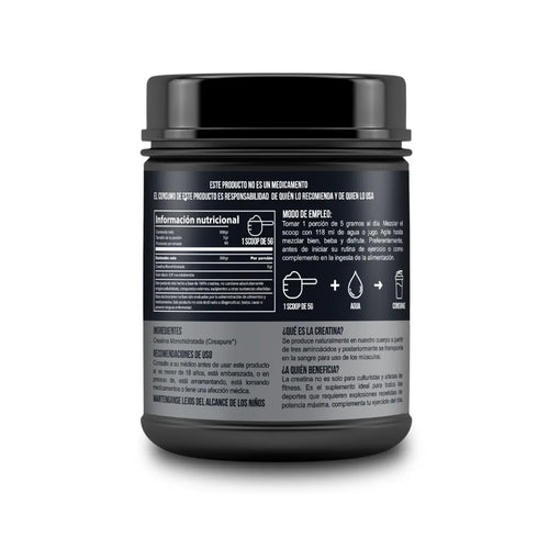 Holix Lab Creatina Monohidratada 300gr 60 Serv. Creapure Sabor Natural