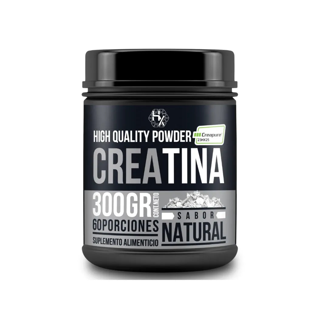 Holix Lab Creatina Monohidratada 300gr 60 Serv. Creapure Sabor Natural