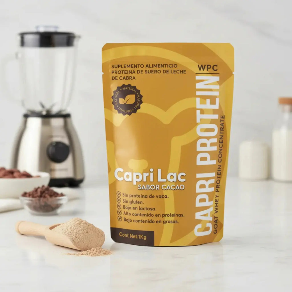 Capri Lac Capri proteina de suero de leche de cabra 1 kg sfn cacao