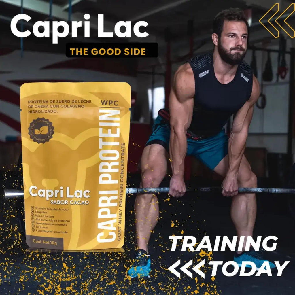 Capri Lac Capri proteina de suero de leche de cabra 1 kg sfn cacao