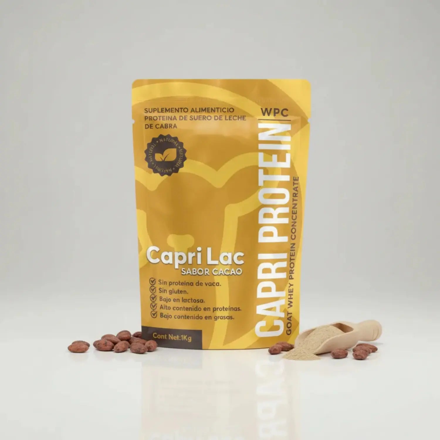 Capri Lac Capri proteina de suero de leche de cabra 1 kg sfn cacao
