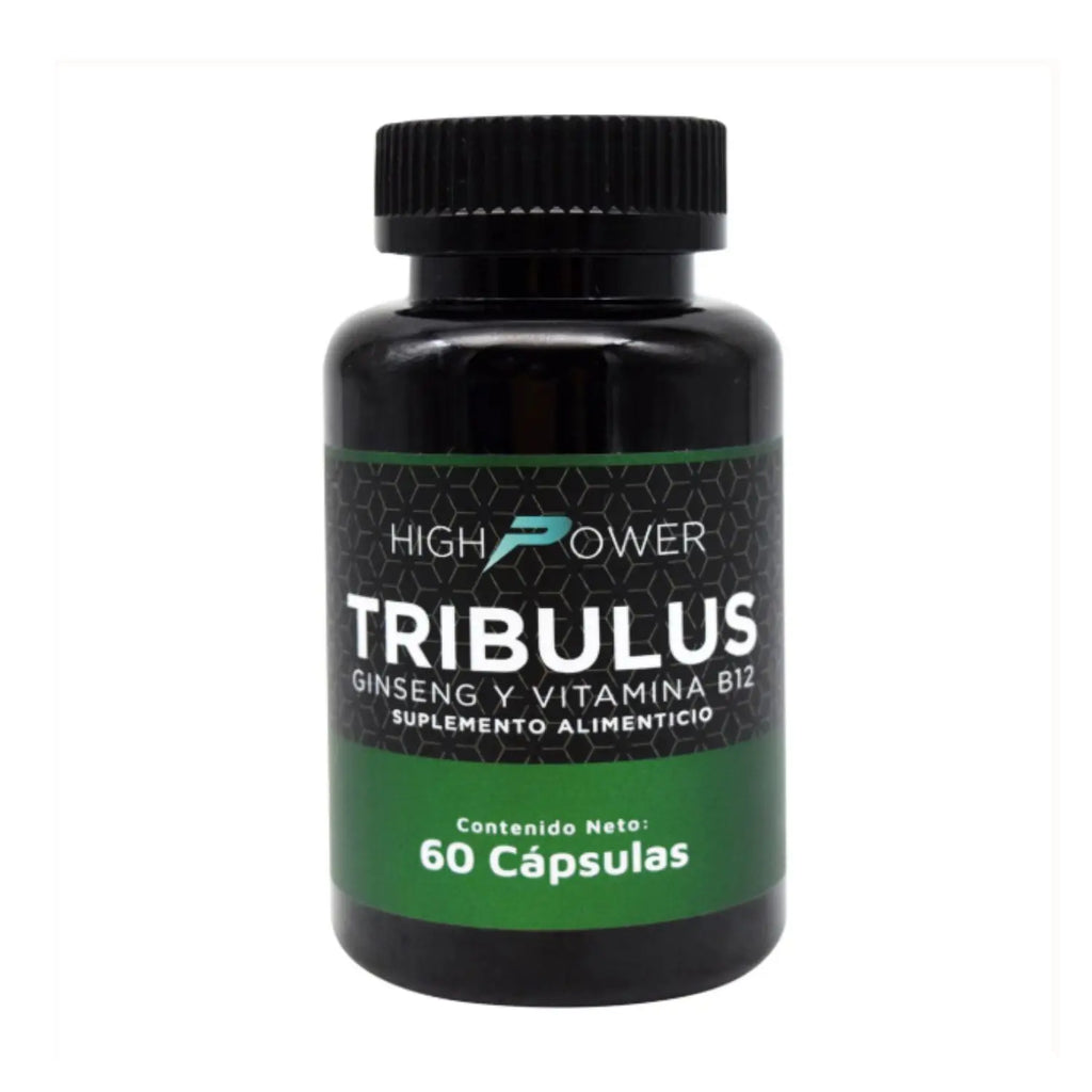 HIGH POWER TRIBULUS GINSENG Y VITAMINA B 12 60 CAP HIGH POWER