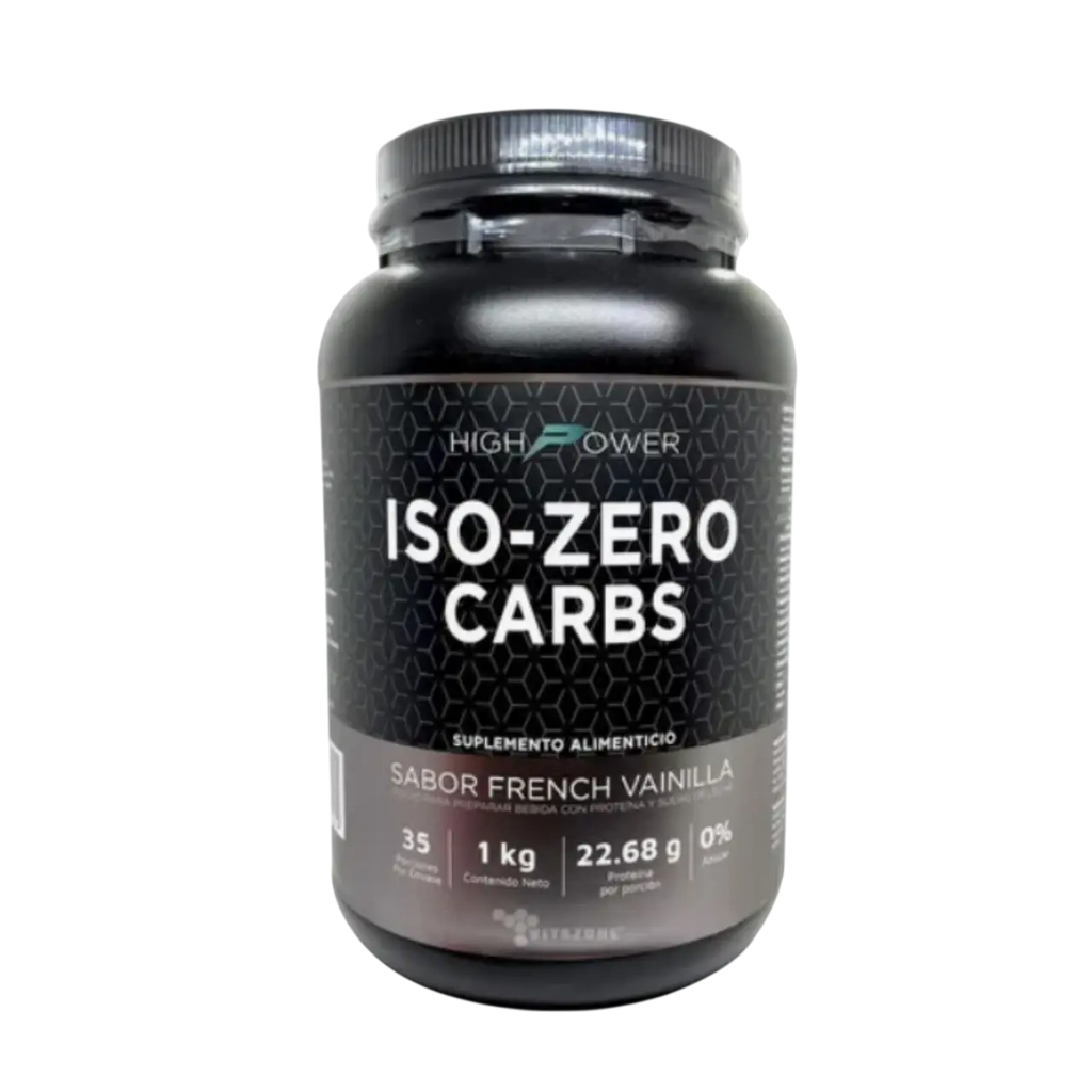 HIGH POWER ZERO CARBS PROTEINA AISLADA AL 90 PORCIENTO 2 LBS HIGH POWER