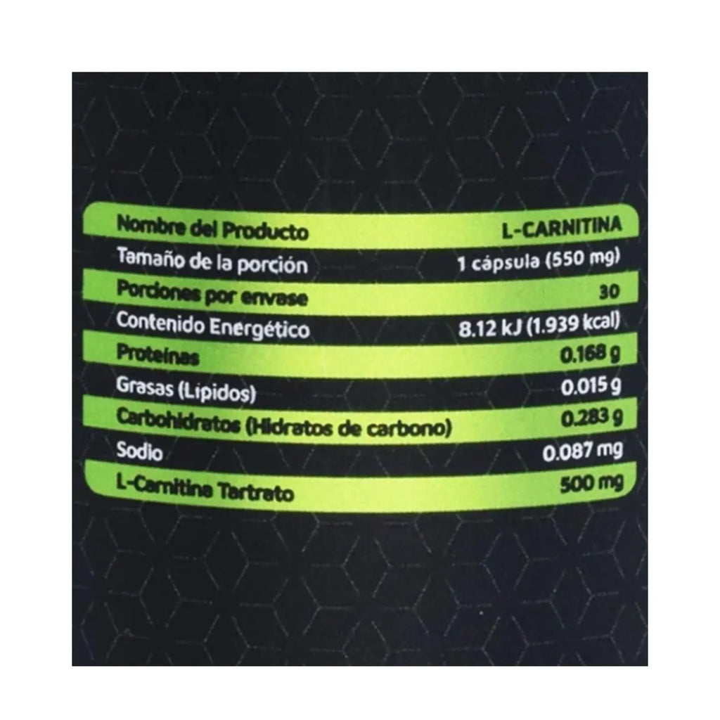 HIGH POWER L-CARNITINA 30 CAP HIGH POWER
