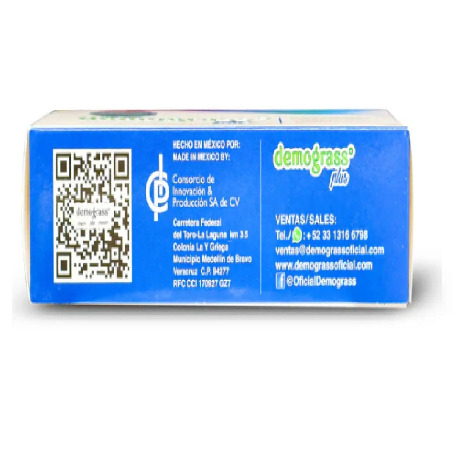 Demograss Plus 500 Mg C/30 Capsulas Sfn