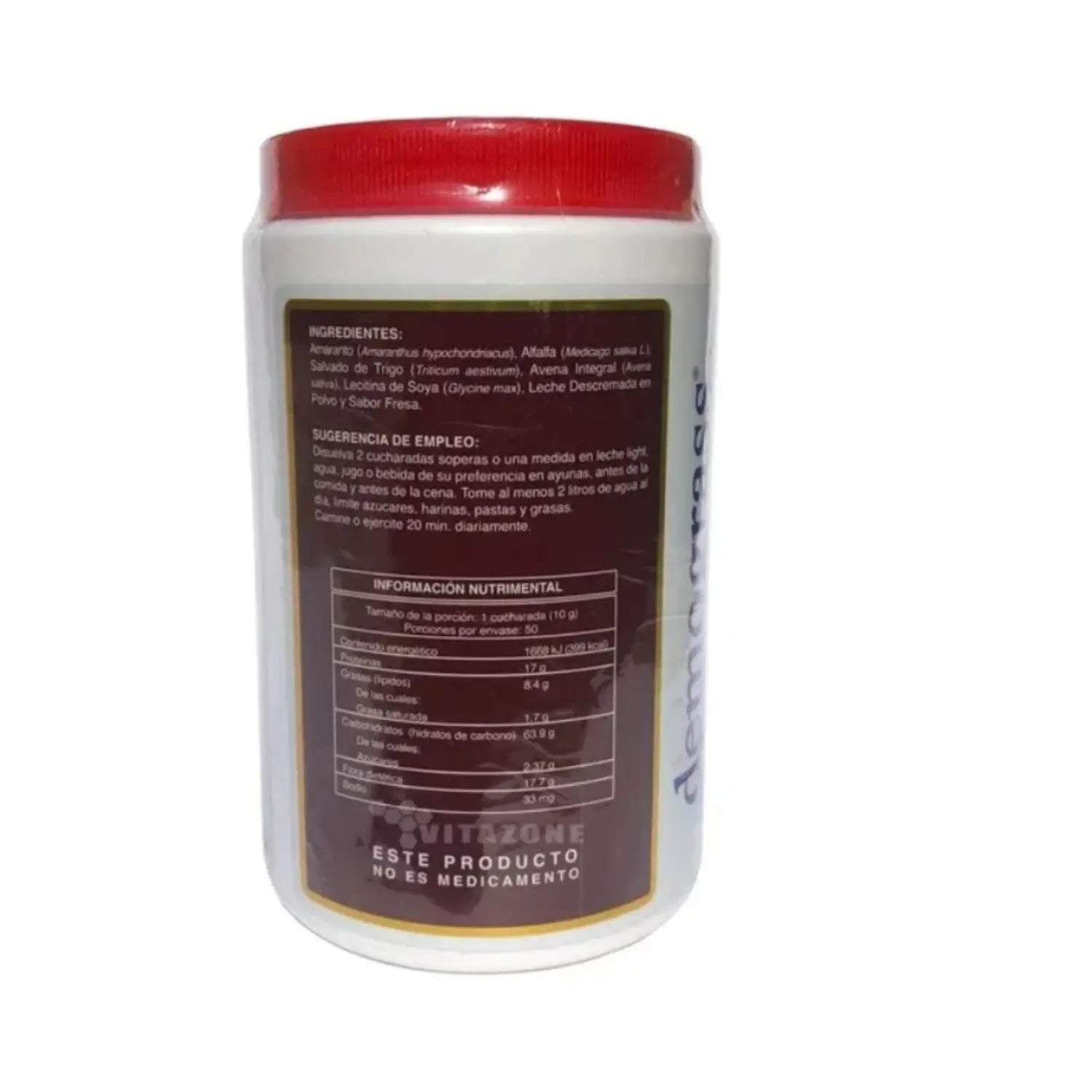 Malteada Demograss Clasico 500 Gr Hoy Sabor Fresa
