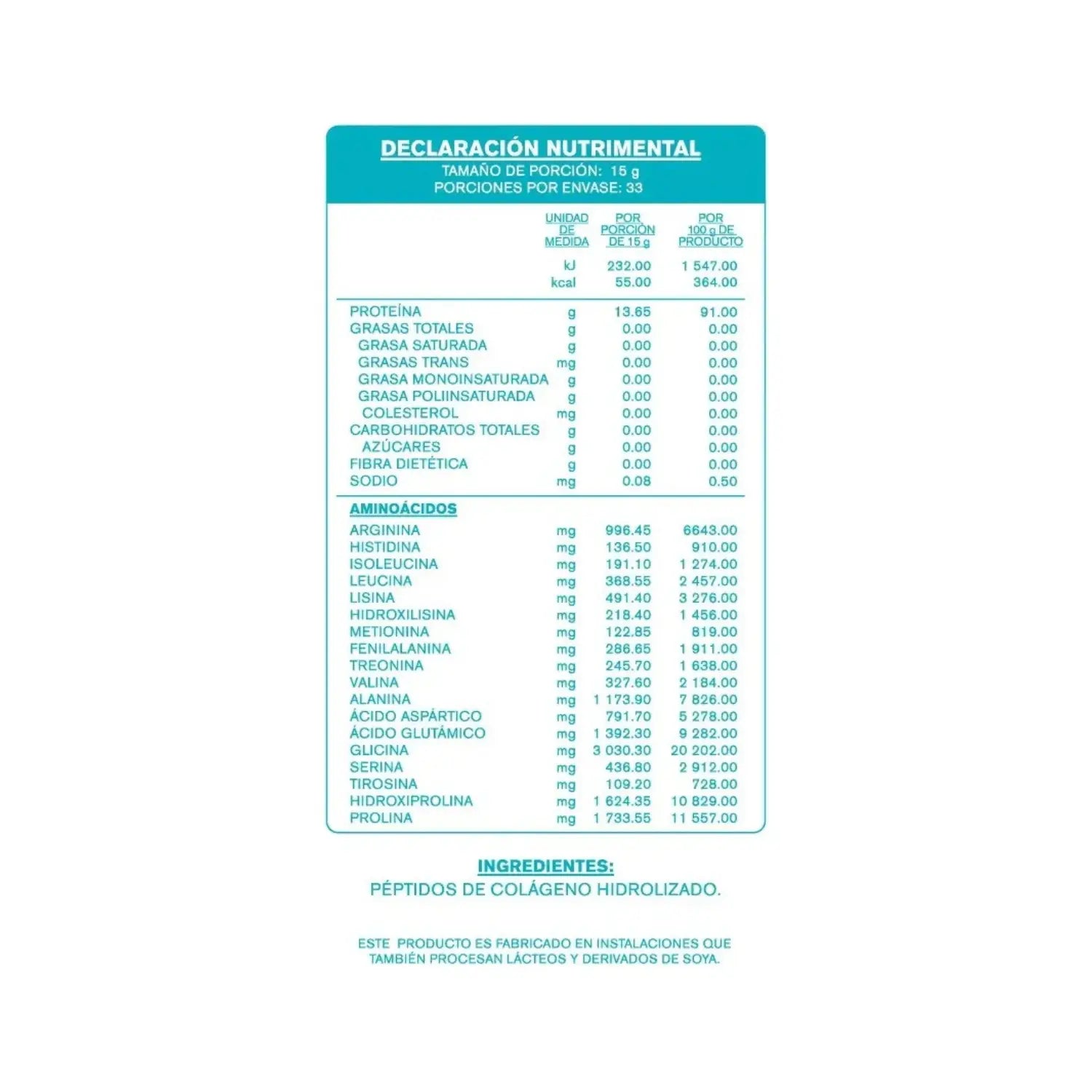 Habits Colágeno Hidrolizado 495gr sfn