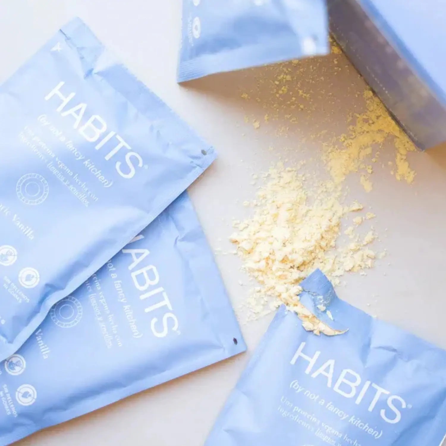 Habits Proteína Vegana Probioticos 16 Sachets De 30.5gr Sfn Vainilla