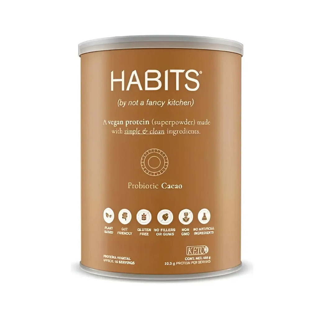 Habits Proteína Vegana Probioticos 488g Sfn CACAO