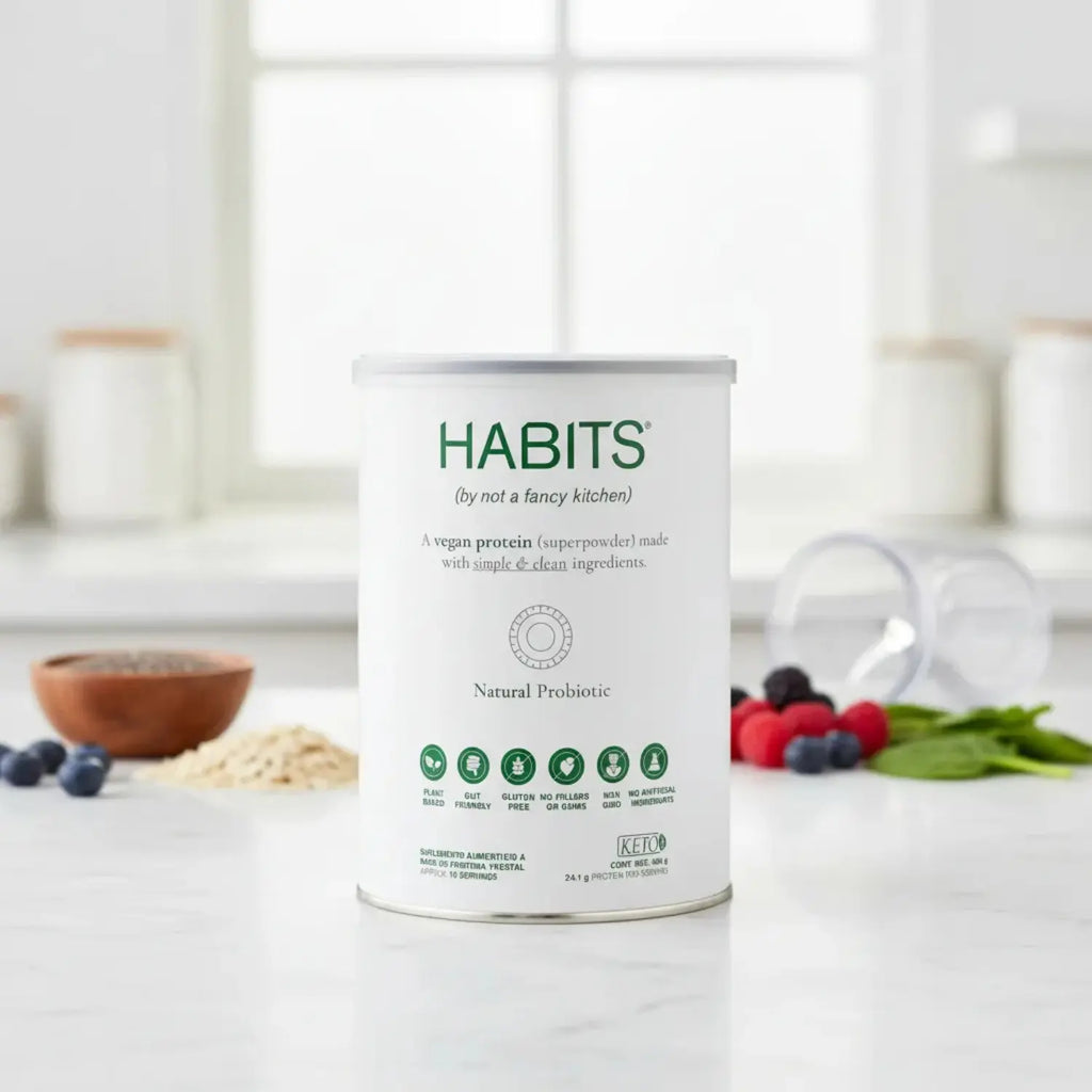 Habits Proteína Vegana Probioticos 488g Sfn NATURAL