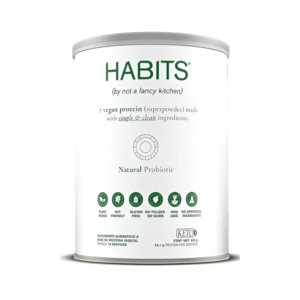 Habits Proteína Vegana Probioticos 488g Sfn NATURAL