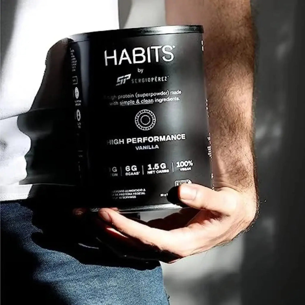 Habits Proteína Vegana By Checo Perez Vainilla 15serv Sfn