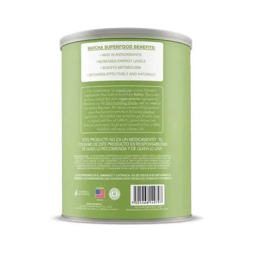 Habits Proteína Vegana Probioticos + SUPERFOODS 488g MATCHA VAINILLA