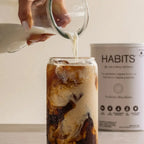 Habits Proteína Vegetal Macchiato 488 g | Proteína vegana con probióticos | 23.5 g de proteína por porción | Fuente natural de BCAAs | Sin azúcar añadida y sin gluten | Suplemento alimenticio
