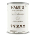 Habits Proteína Vegetal Macchiato 488 g | Proteína vegana con probióticos | 23.5 g de proteína por porción | Fuente natural de BCAAs | Sin azúcar añadida y sin gluten | Suplemento alimenticio