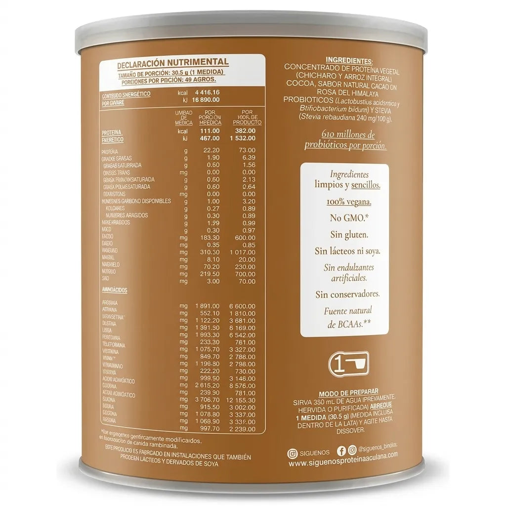 Habits Proteína Vegetal Macchiato 16 Sachets de 30.5 g | Proteína vegana con probióticos | Sabor vainilla y café | Fuente natural de BCAAs | Sin azúcar añadida | Suplemento alimenticio