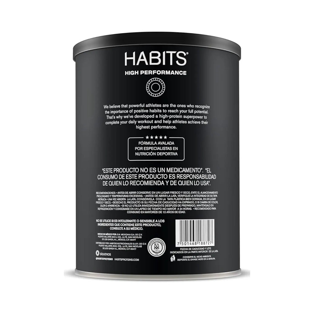 Habits Proteína Vegana By Checo Perez 1078g 27 serv Sfn vainilla