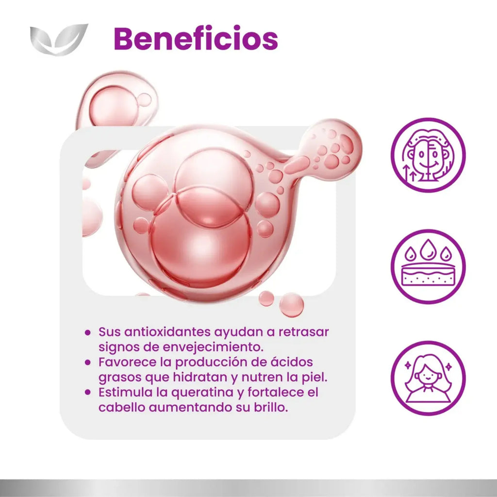 Natural Health Biotina Linea Blanca 60 caps 500mg