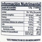 Natural Health Calcio 600 60 Tabs 1.8g