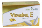 Natural Health Vitamina E | 30 Cápsulas de 1 g | Antioxidante y Cuidado de la Piel | Suplemento Alimenticio