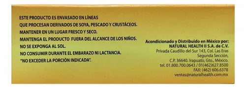 Natural Health Vitamina E | 30 Cápsulas de 1 g | Antioxidante y Cuidado de la Piel | Suplemento Alimenticio