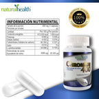 NATURAL HEALTH CHROMIUN 400 FRASCO 60 CAPSULAS DE 400 MG C/U