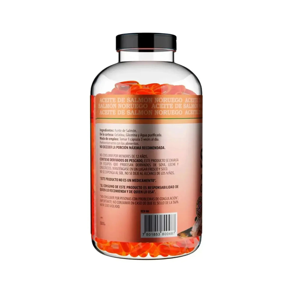 All Nature Aceite de Salmon 320 Capsulas