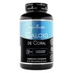 NATURAL HEALTH | CoralCal Calcio de Coral + Vitamina D3 | 180 Cápsulas | Apoyo para Huesos, Dientes y Función Muscular