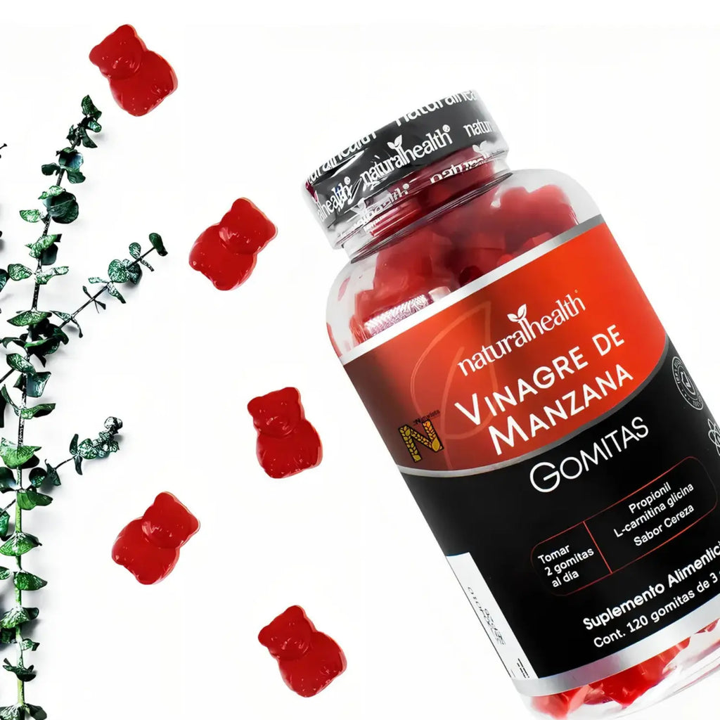 NATURAL HEALTH Gomitas de vinagre de manzana