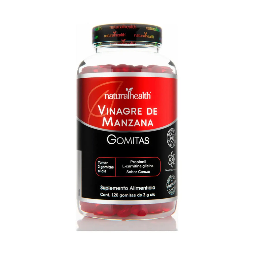 NATURAL HEALTH Gomitas de vinagre de manzana