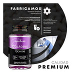 Natural Health Colágeno Hidrolizado | 120 Gomitas | Ácido Hialurónico + Biotina | Sabor Fresa | Cuidado de Piel, Cabello y Uñas | Suplemento Alimenticio