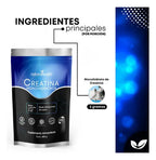 NATURAL HEALTH | Monohidrato de Creatina en Polvo | Bolsa de 600 g | Apoyo a la Fuerza, Energía y Rendimiento Muscular