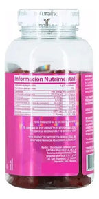 Natural Health | Gomitas de Colágeno | Sabor Fresa | 100 Gomitas de 3 g | Apoyo para Piel, Cabello y Uñas