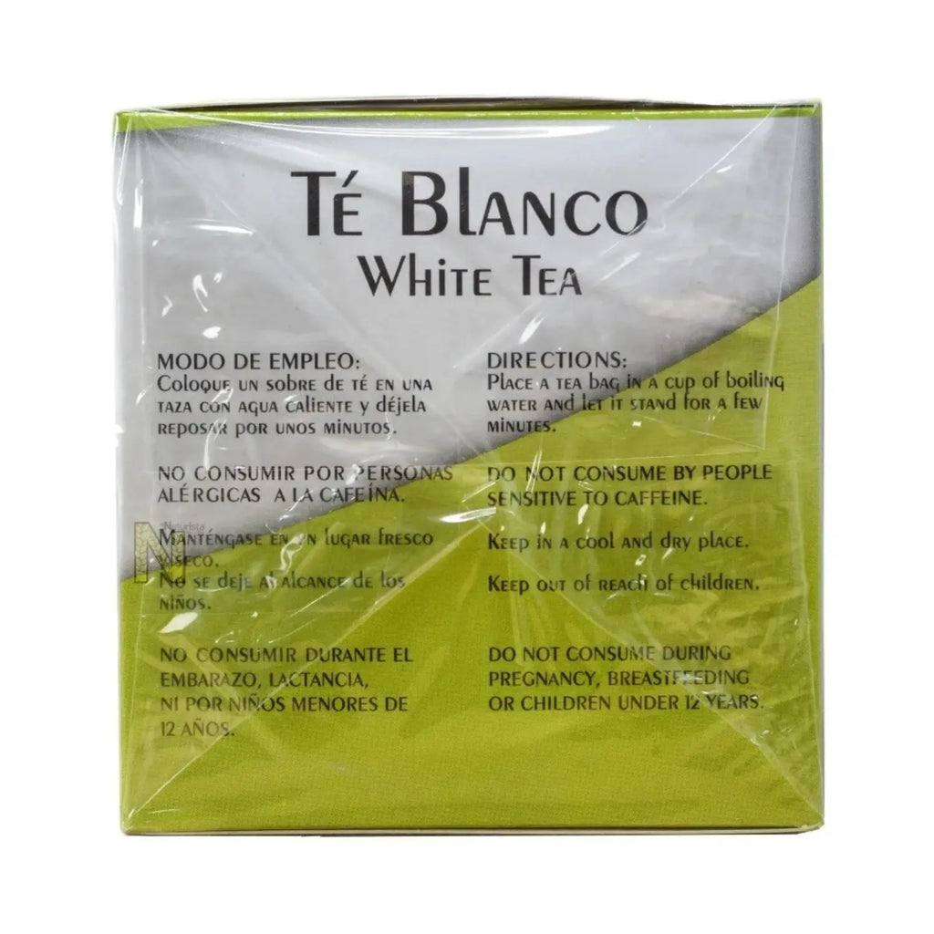 Natural Health Te blanco 30 Sbs 2 G hierbas para infusion/NH