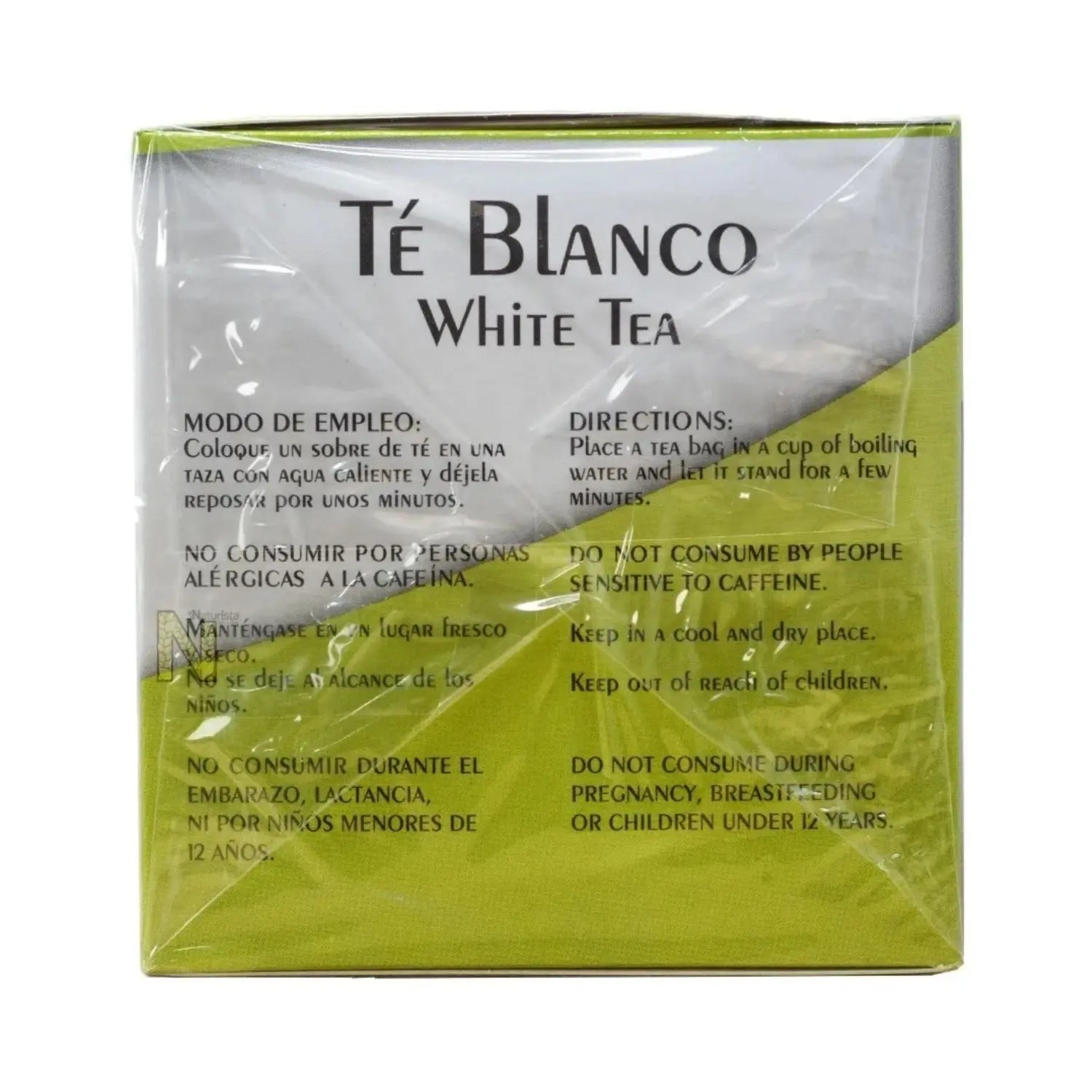 Natural Health Te blanco 30 Sbs 2 G hierbas para infusion/NH