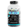 NATURAL HEALTH | Nitezzz Melatonina y Valeriana | 120 Gomitas Sabor Uva de 3 g | Apoyo al Sueño y Descanso Nocturno