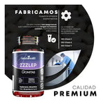 NATURAL HEALTH | ZZZLEP Gomitas de Melatonina 10 mg y Valeriana | 120 Gomitas Sabor Fresa | Apoyo al Sueño y Descanso Nocturno