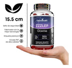 NATURAL HEALTH | ZZZLEP Gomitas de Melatonina 10 mg y Valeriana | 120 Gomitas Sabor Fresa | Apoyo al Sueño y Descanso Nocturno