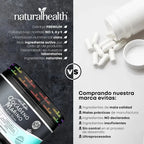 NATURAL HEALTH | Aqua Glam Colágeno Marino con Biotina y Ácido Hialurónico | 300 g | Apoyo para Piel, Cabello y Uñas