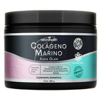NATURAL HEALTH | Aqua Glam Colágeno Marino con Biotina y Ácido Hialurónico | 300 g | Apoyo para Piel, Cabello y Uñas