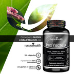 NATURAL HEALTH Natural Health PROYectile+/Maca, Shilajit y Tribulus Terrestris 120 caps/ PROD PARA LA PROSTATA/ POT SEXUAL