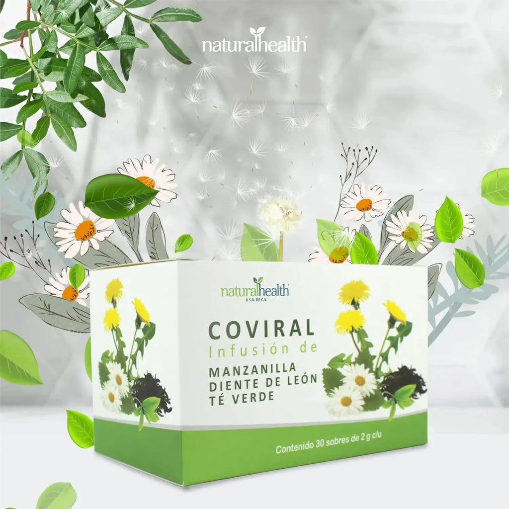 Natural Health COVIRAL TE, Caja 30 Sbs 2g c/u