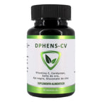 NATURAL HEALTH | Dphens-CV Vitamina C, Cordyceps, Ajo Negro y Zinc | 30 Tabletas de 1 g | Apoyo al Sistema Inmunológico y Antioxidante