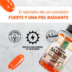 ACEITE DE SALMON NORUEGO, FRASCO CON 90 CAPS DE 1.3G C/U ALL NATURE/ NVA PRESENTACION