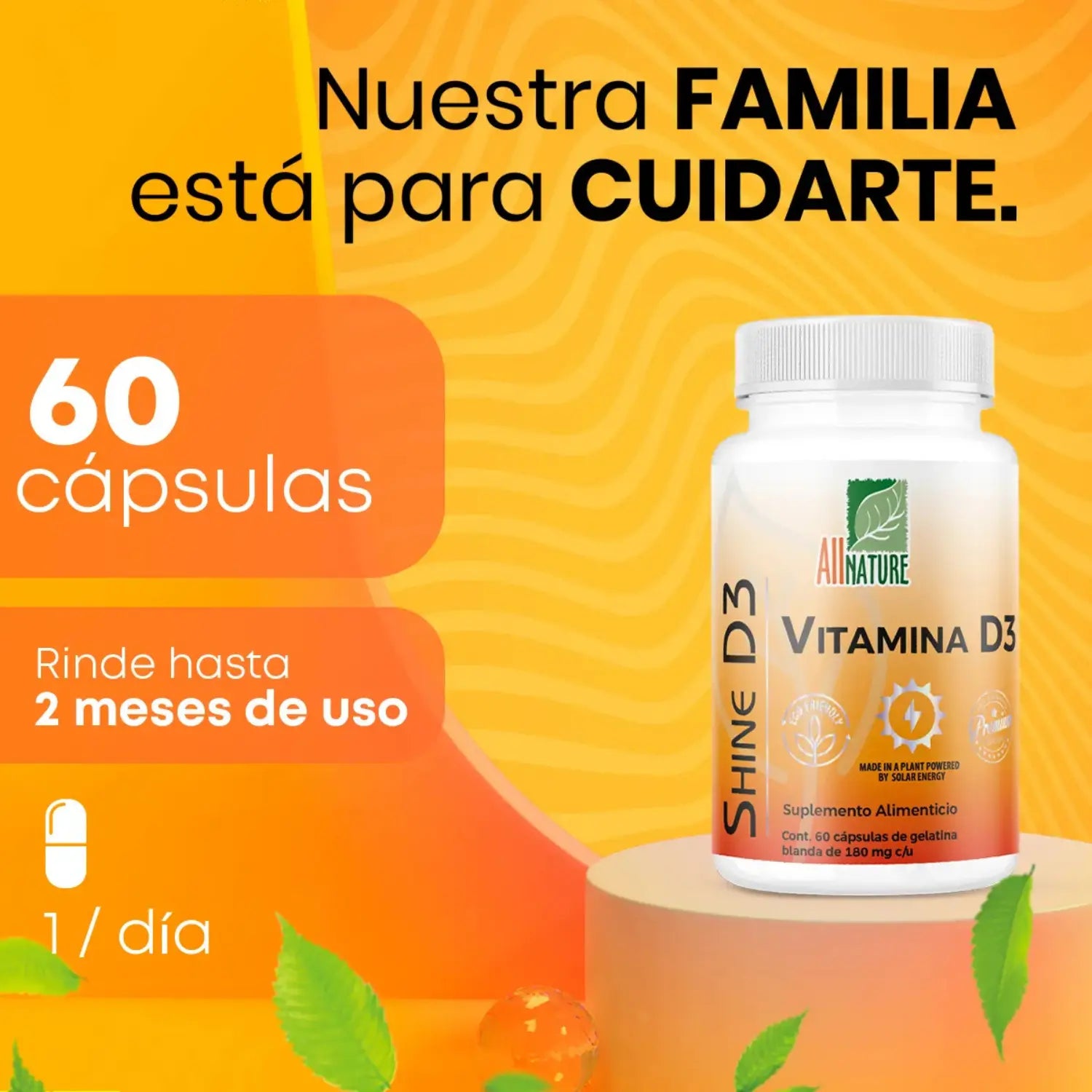 Vitamina D3 120 CAPS